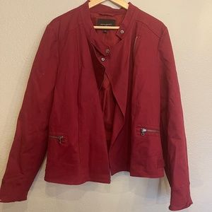 Banana Republic Maroon Jacket Size XL